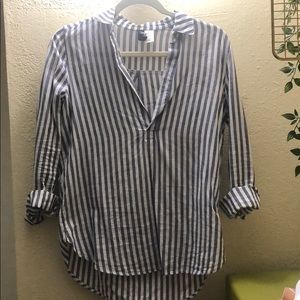 pin striped blouse